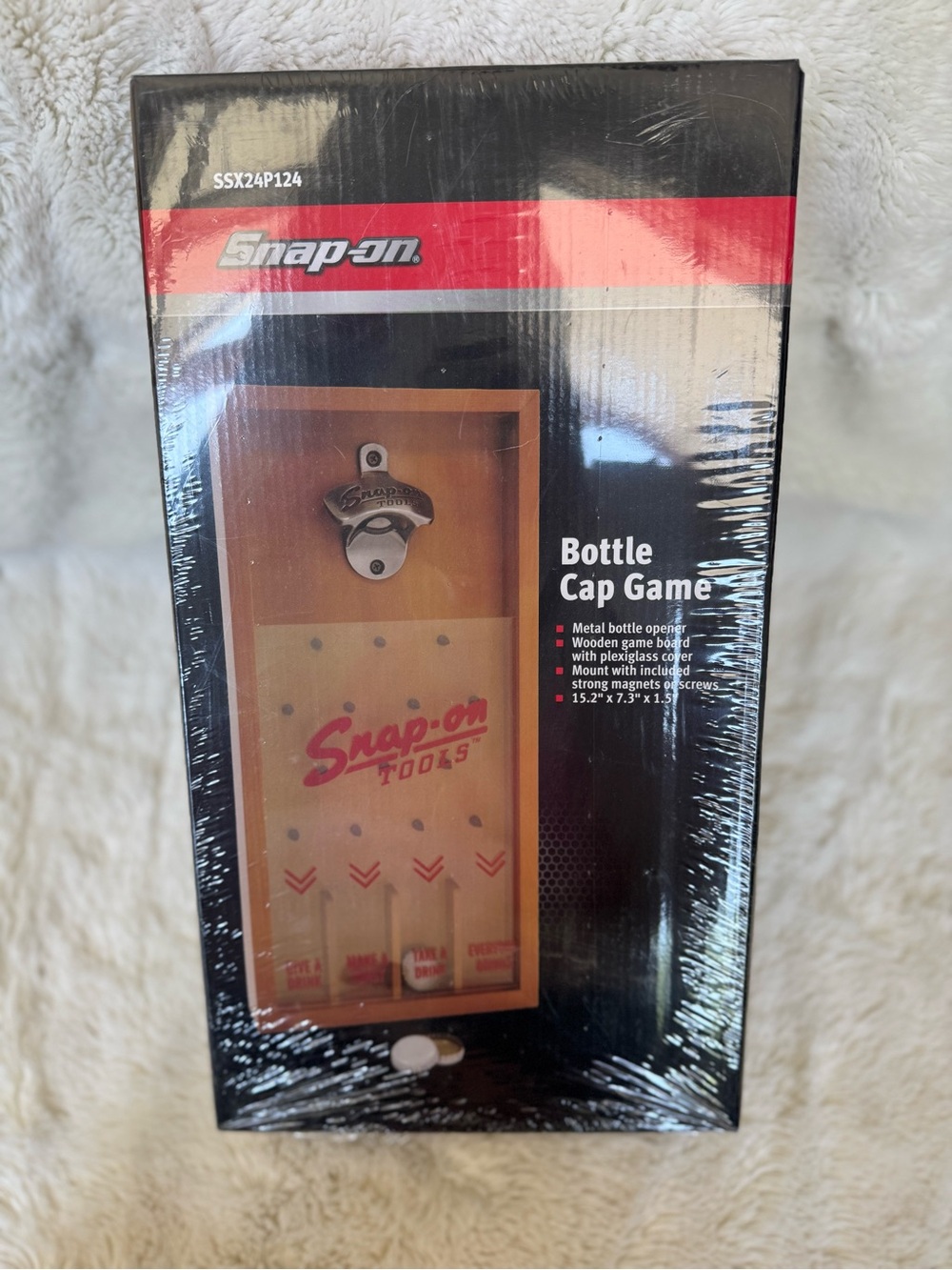 Snap-on Bottle Cap Game